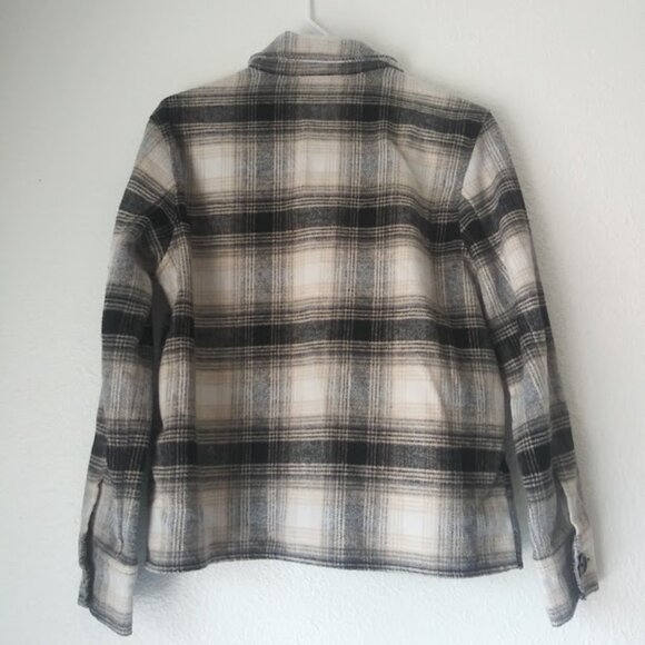BB Dakota by Steve Madden women's size S plaid jacket - Picture 4 of 15